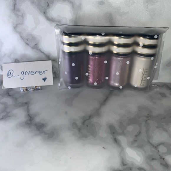 Nocturnals Silver & Violet Set MAC PIGMENT & GLITTER SET - Picture 8 of 17